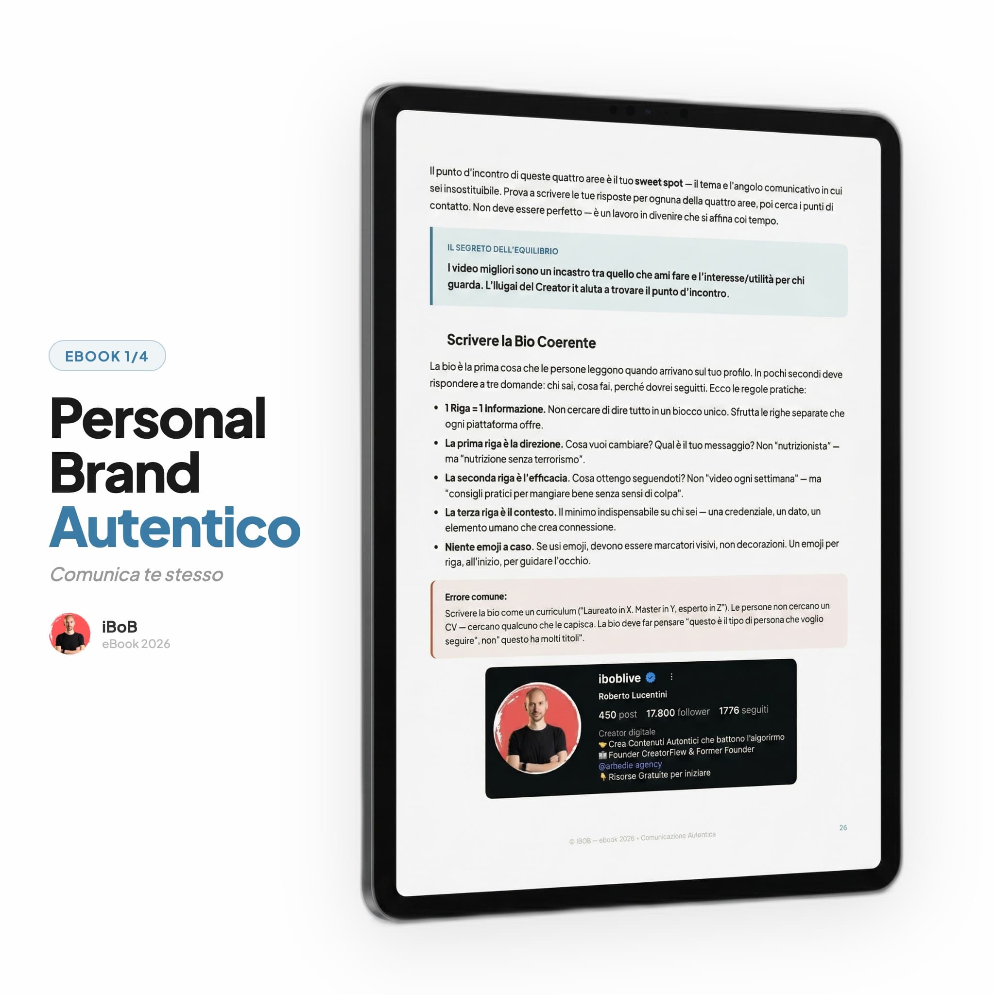 Ebook #1 - Personal Brand Autentico
